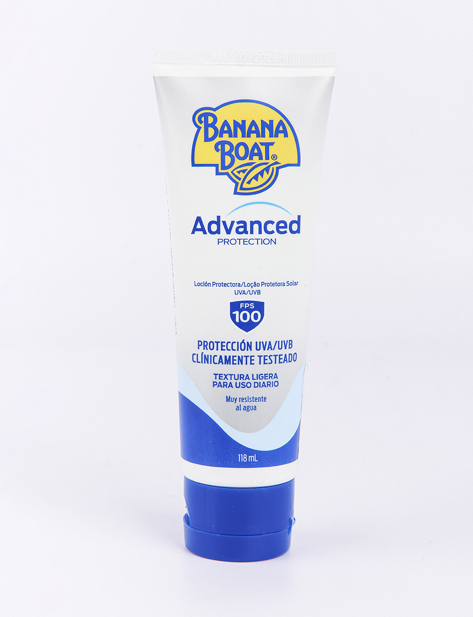 Protector Solar Advanced FPS 100 | Banana Boat