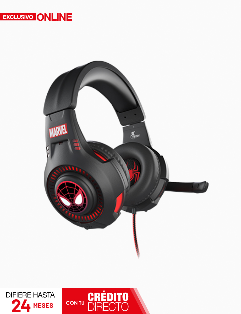 Audífonos Cableados con Micrófono Edición Spider-Man Miles Morales | Xtech