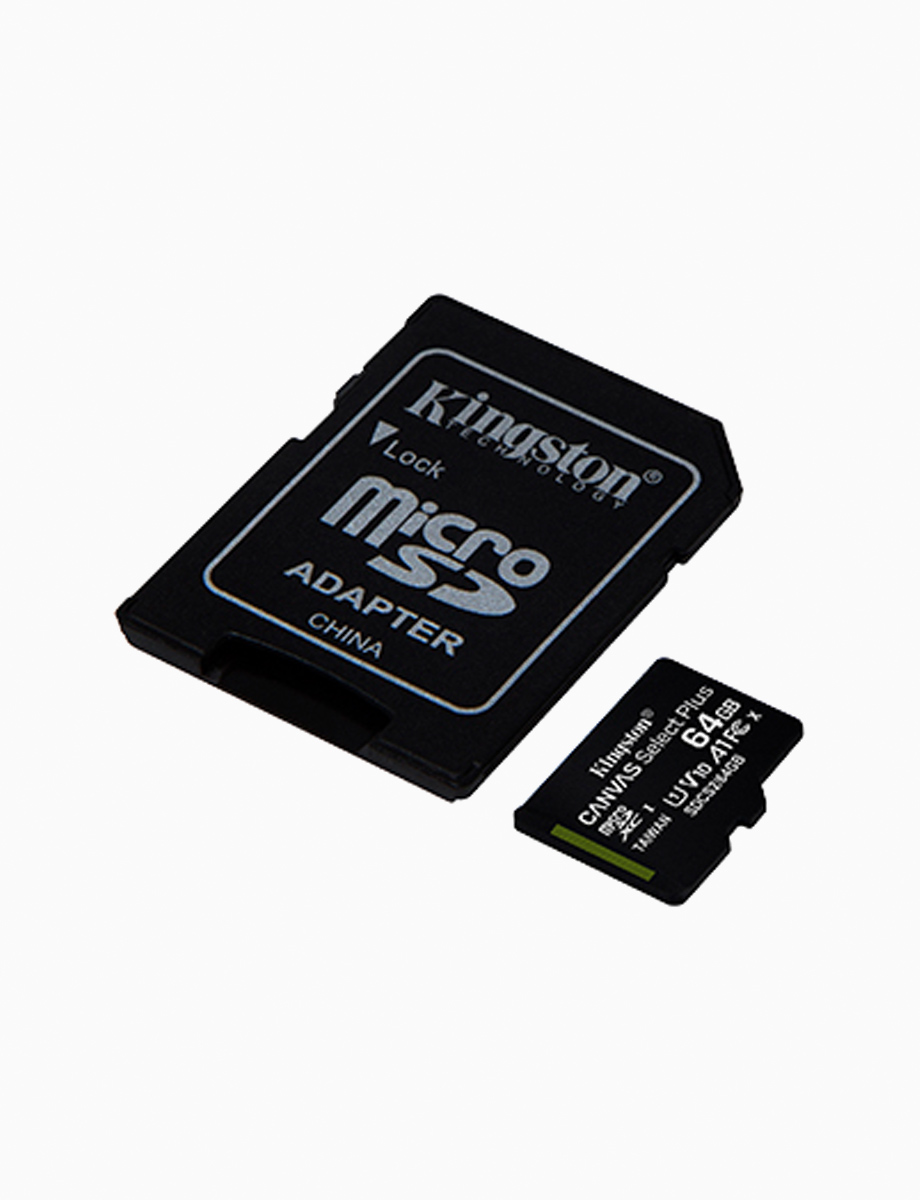 Micro SD de 64GB Canvas Select Plus | Kingston
