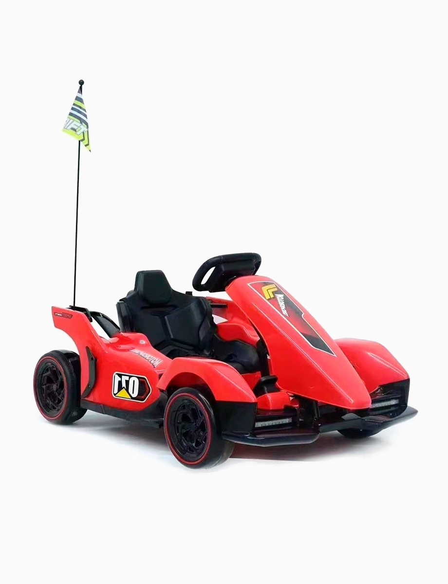 Carro Eléctrico con Batería y Luces Led Rojo | Lamborbini