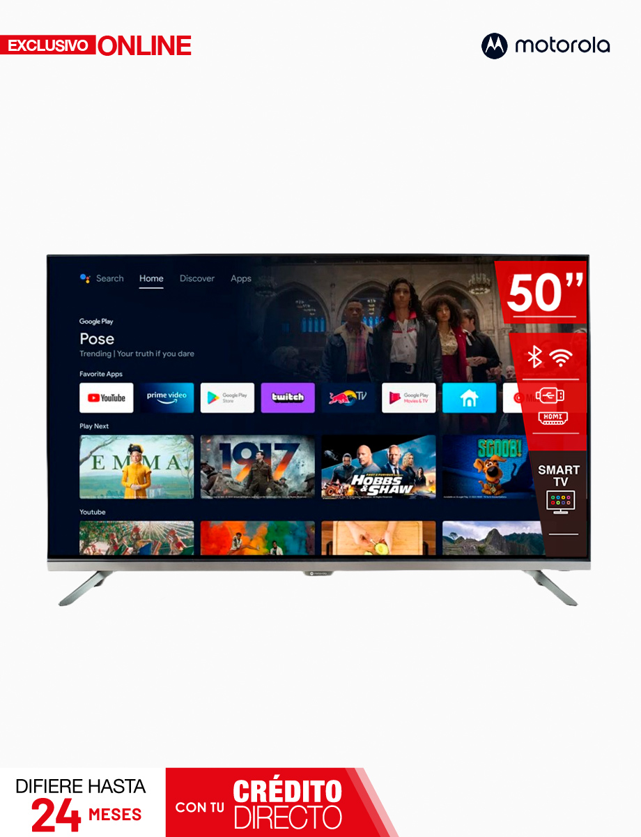 Televisor Motorola 50" 4K | Motorola
