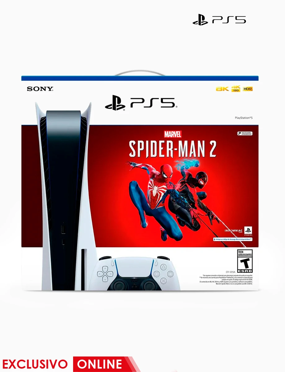 PlayStation 5 Edición Spider Man 2 | Sony