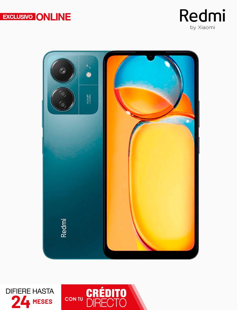 Celular Redmi 13C de 256GB y RAM 8GB Azul | Xiaomi
