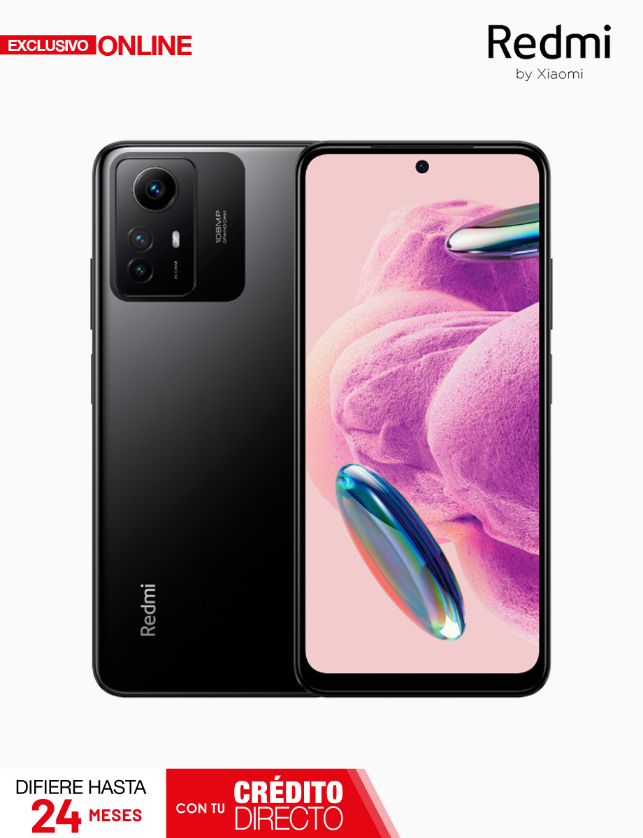 Celular Redmi Note 12S de 256GB y RAM 8GB Negro | Xiaomi
