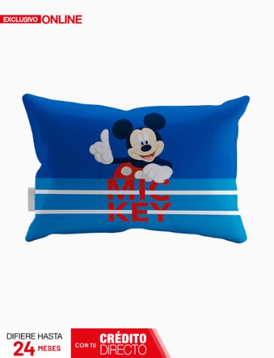 Almohada Mickey Azul