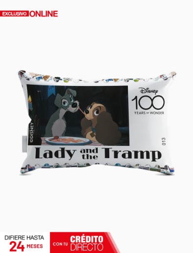 Almohada Lady and The Tramp Blanco