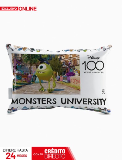 Almohada Monsters University Blanco