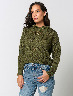 Sweater con Capucha Verde
