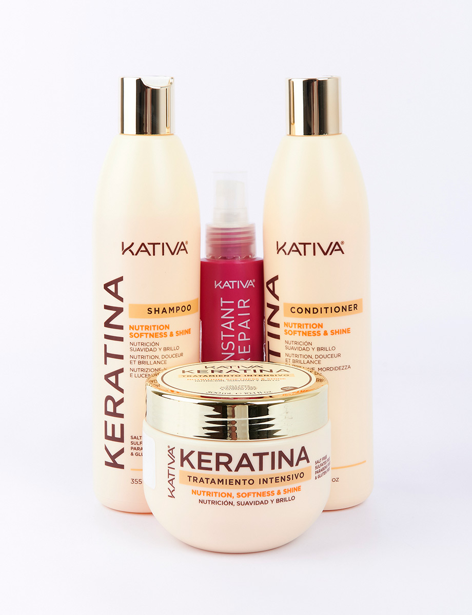 Set 4 Piezas Keratina | Kativa
