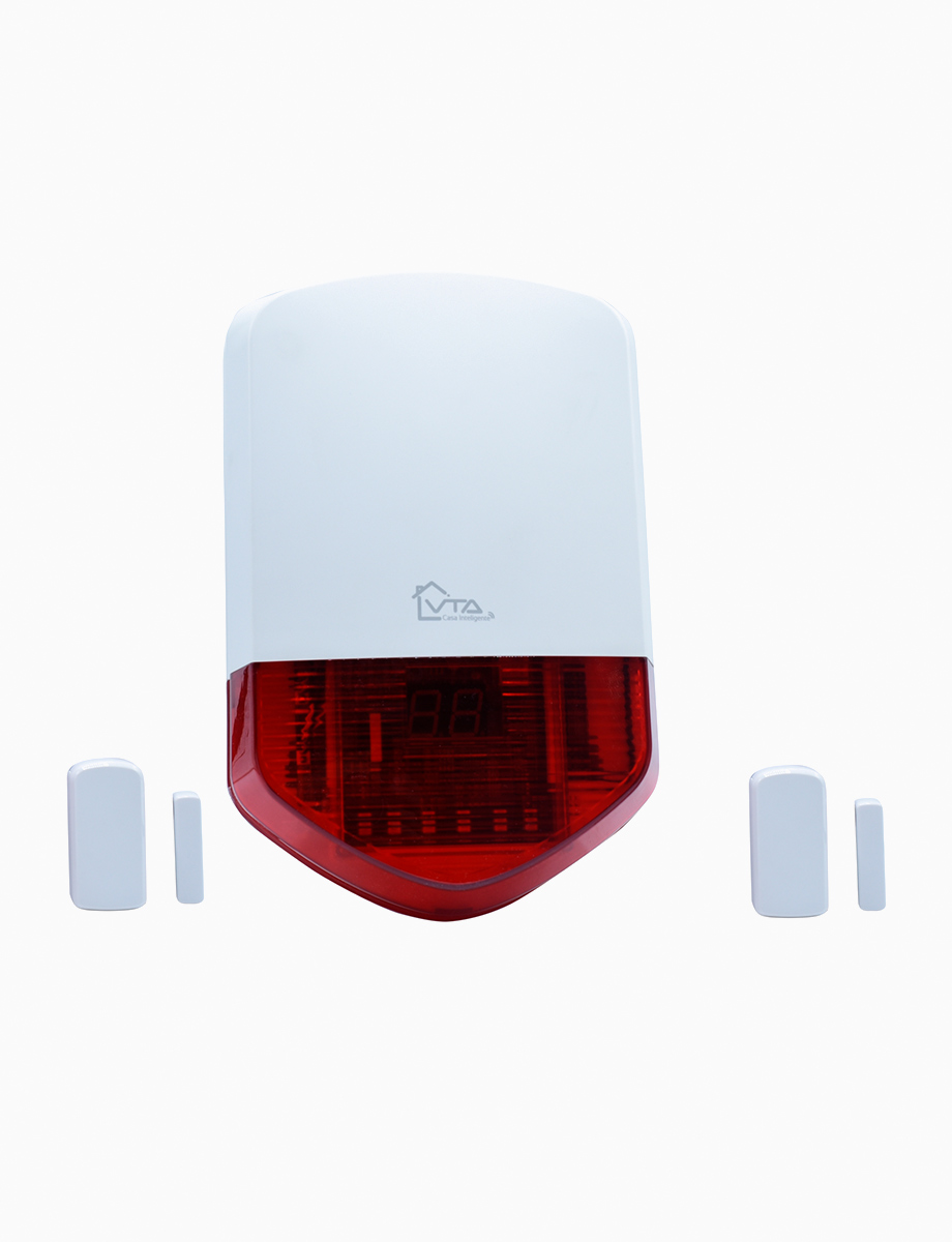 Kit Alarma Inteligente WiFi con Indicador de Luz | VTA+