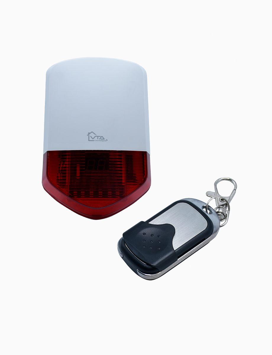 Kit Alarma Inteligente WiFi con Indicador de Luz | VTA+