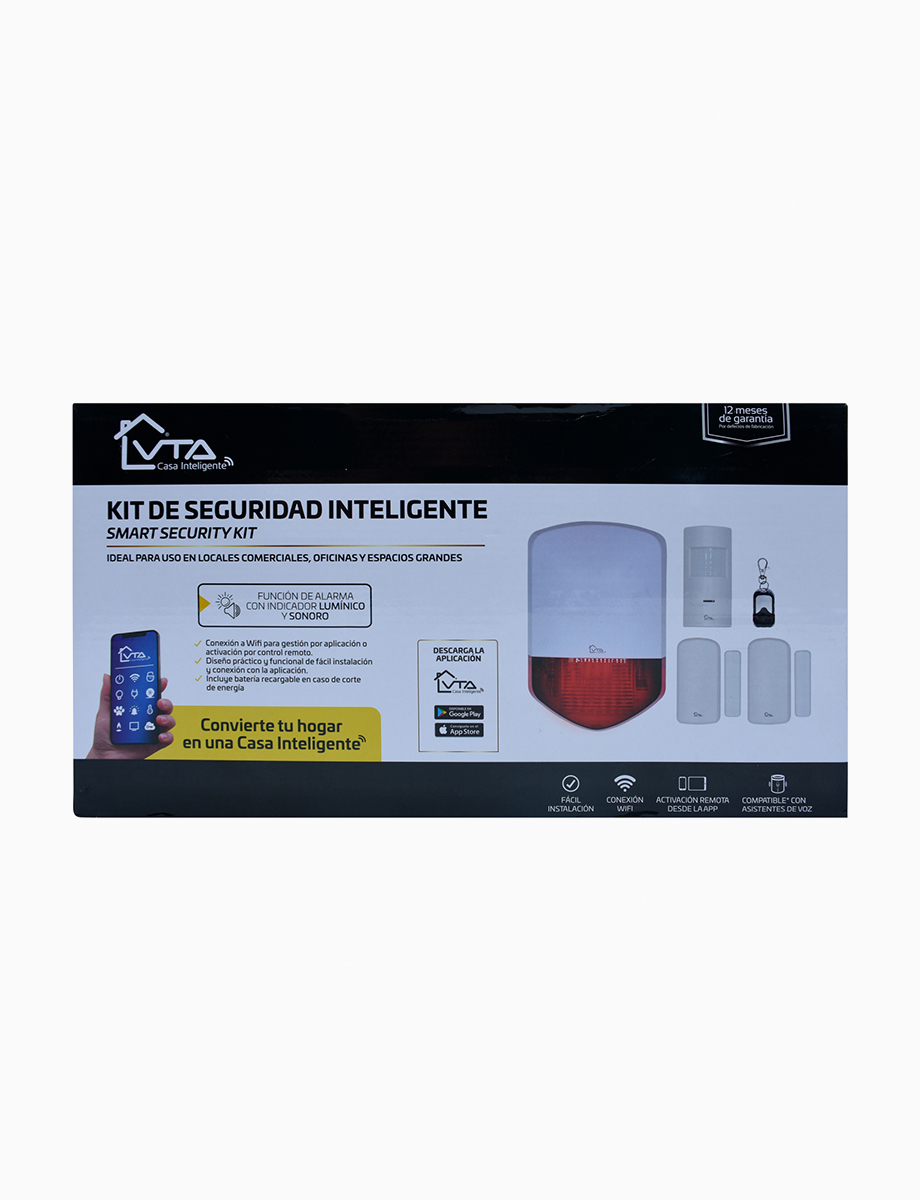 Kit Alarma Inteligente WiFi con Indicador de Luz | VTA+