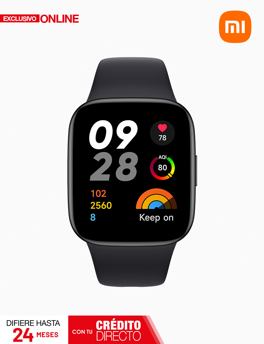SmartWatch Redmi 3 Active de 1,83" Negro | Xiaomi