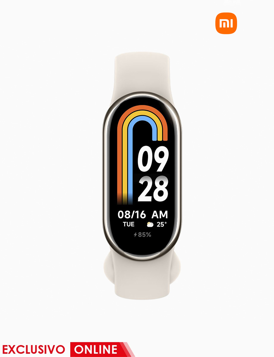 Smart Band 8 de 1,62" Amoled Dorado | Xiaomi