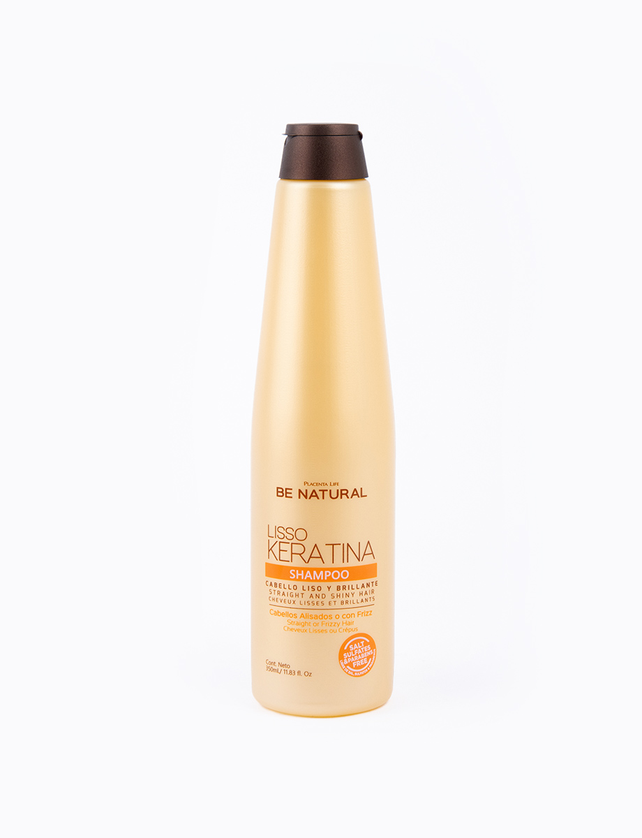 Shampoo Lisso Keratina Be Natural | Placenta Life