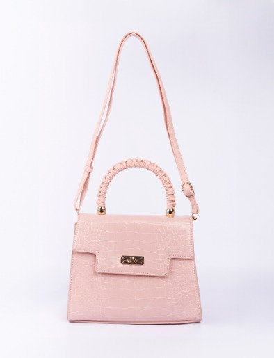 Cartera con Textura Nude