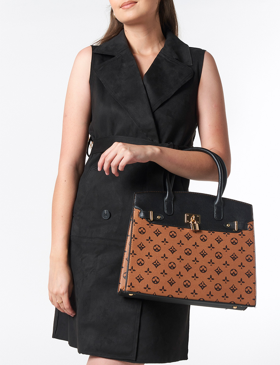 Cartera Grande Camel