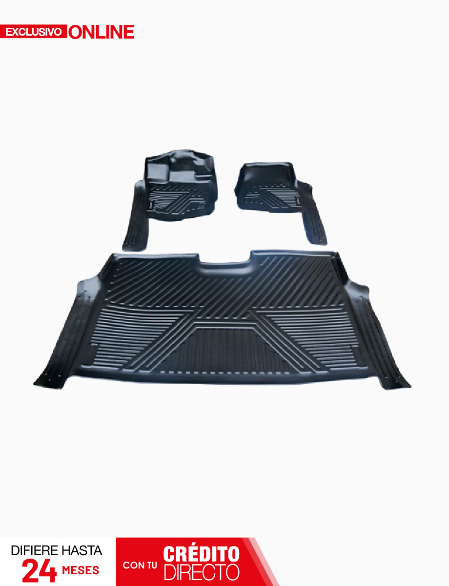 Juego de Moquetas Negras para Ford F150 | CEO