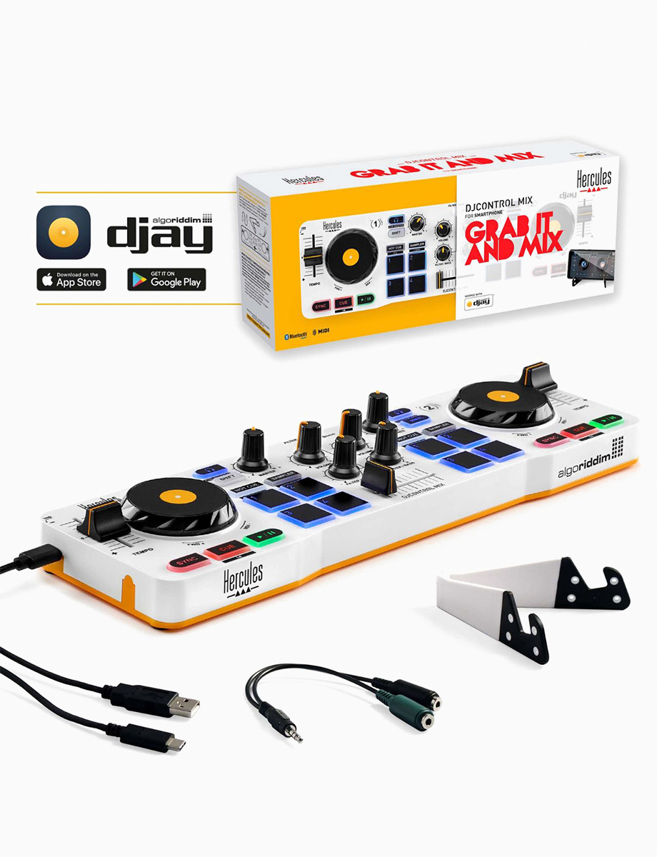 Controlador DJ Control Mix de Algoriddim | Hercules