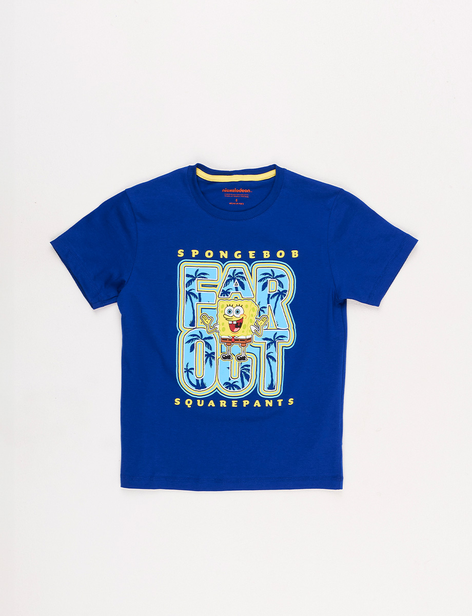 Camiseta Bob Sponja Azul