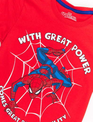 Camiseta Pre Spiderman Rojo