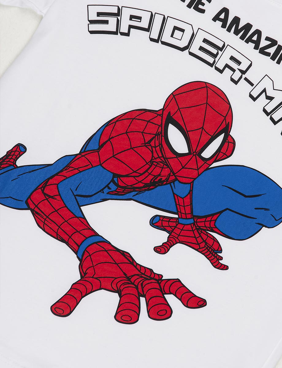 Camiseta Spiderman Blanco