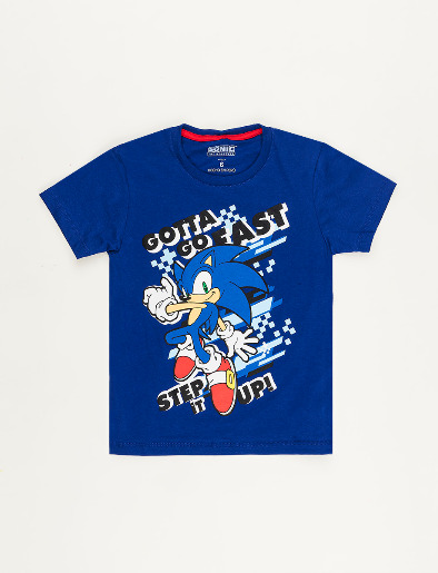 Camiseta <em class="search-results-highlight">Sonic</em> Azul
