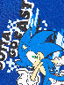 Camiseta Sonic Azul
