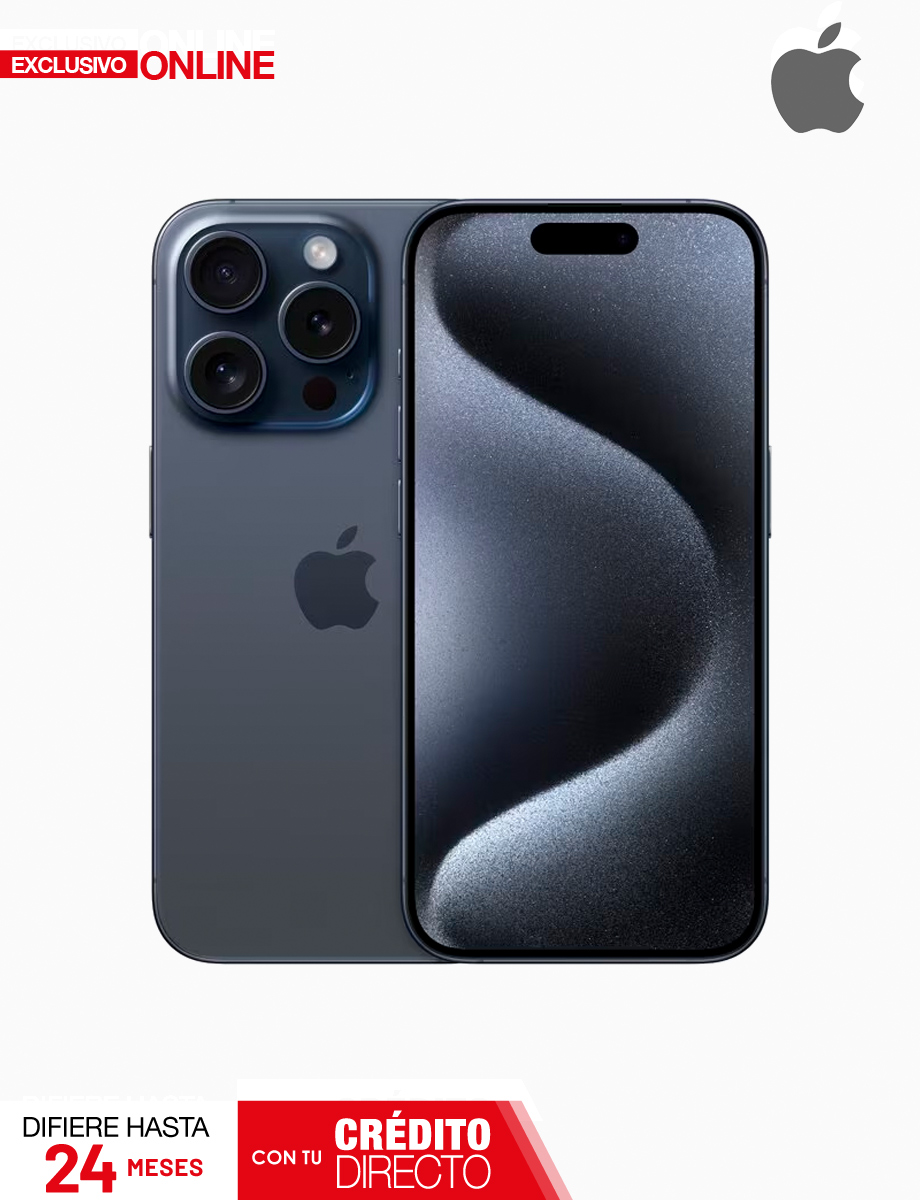 iPhone 15 Pro Max de 256GB Titanio Azul | Apple