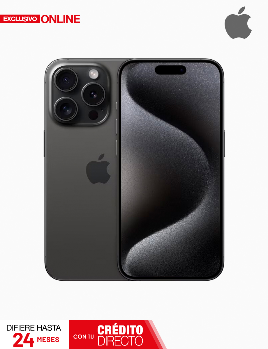 iPhone 15 Pro Max de 512GB Titanio Negro | Apple