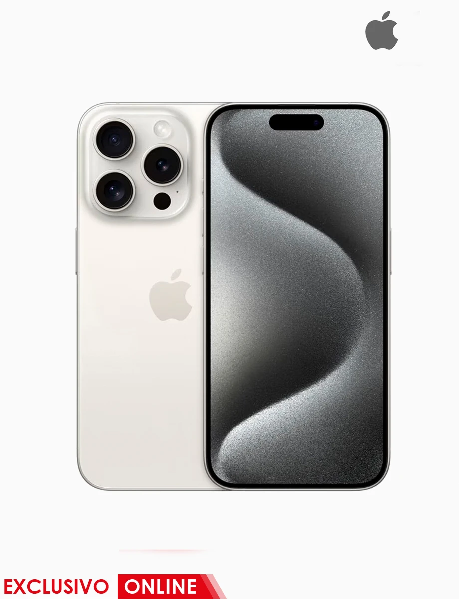 iPhone 15 Pro de 128GB Titanio Blanco | Apple