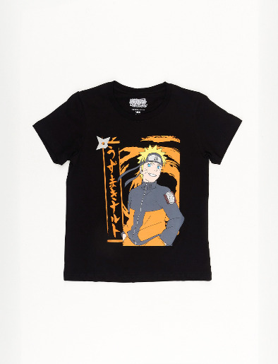 Camiseta Naruto Pre Negro