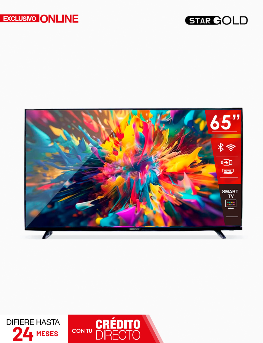 Televisor de 65" FHD 4K UHD WebOs 5 Ultra Slim | StarGold