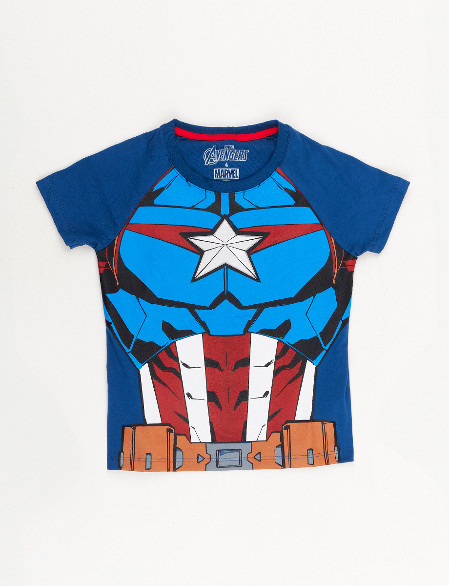 Camiseta Esc Capital America Azul
