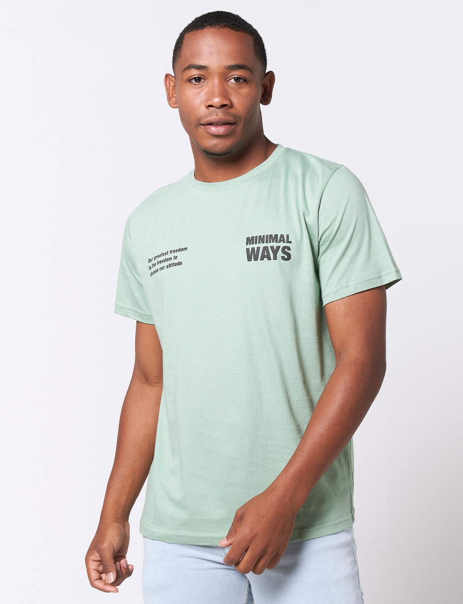 Camiseta Verde Agua