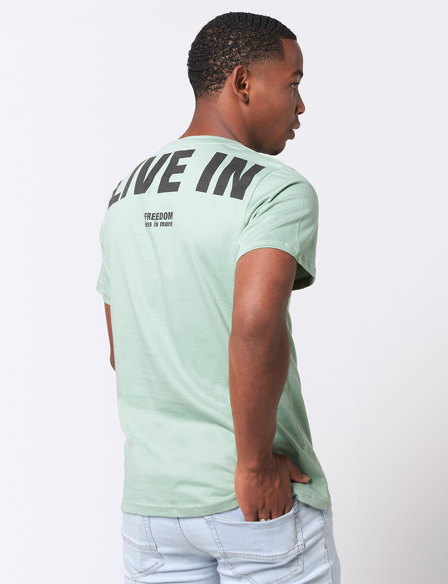 Camiseta Verde Agua