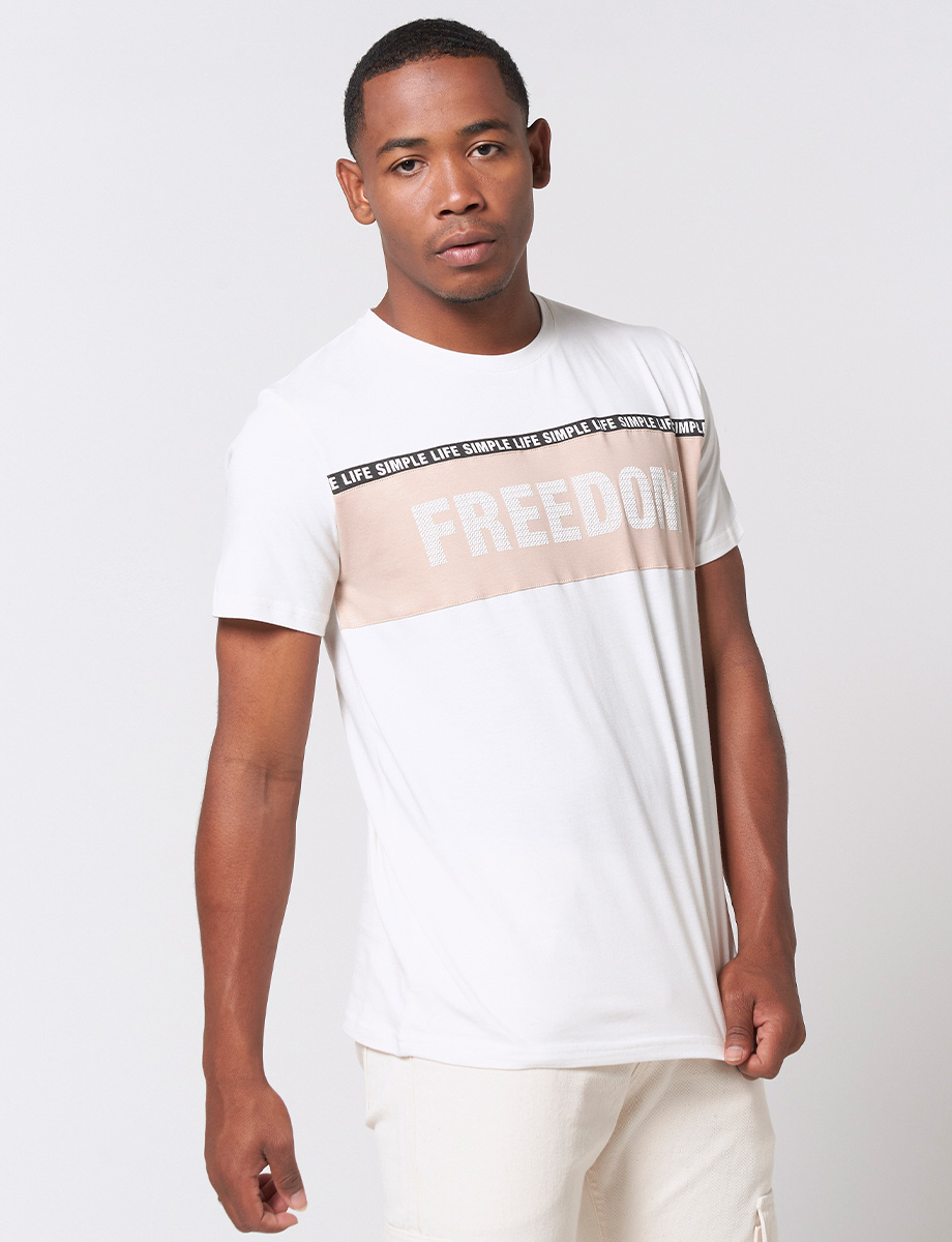 Camiseta Freedom Crudo