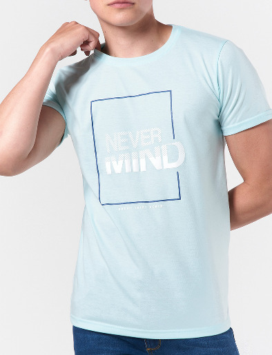 Camiseta Never Mind Unicolor