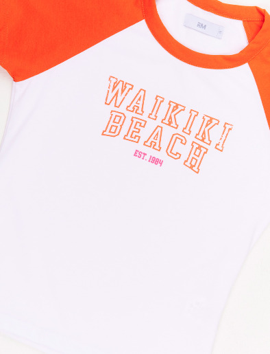 Camiseta Waikiki Combinada