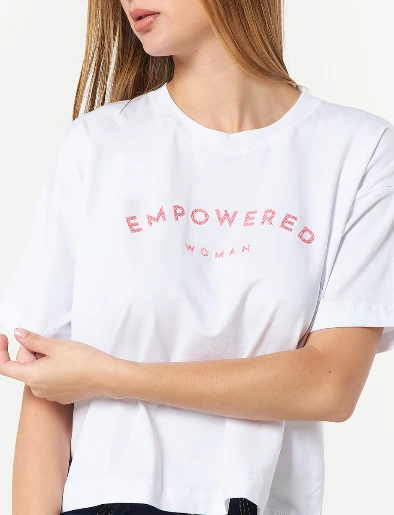Camiseta Empowered Blanco