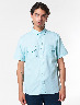 Camisa Verde Menta con Bolsillos