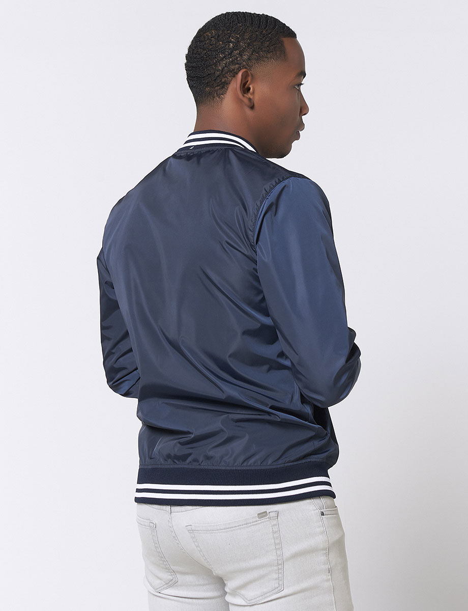 Chaqueta Bomber Azul Marino