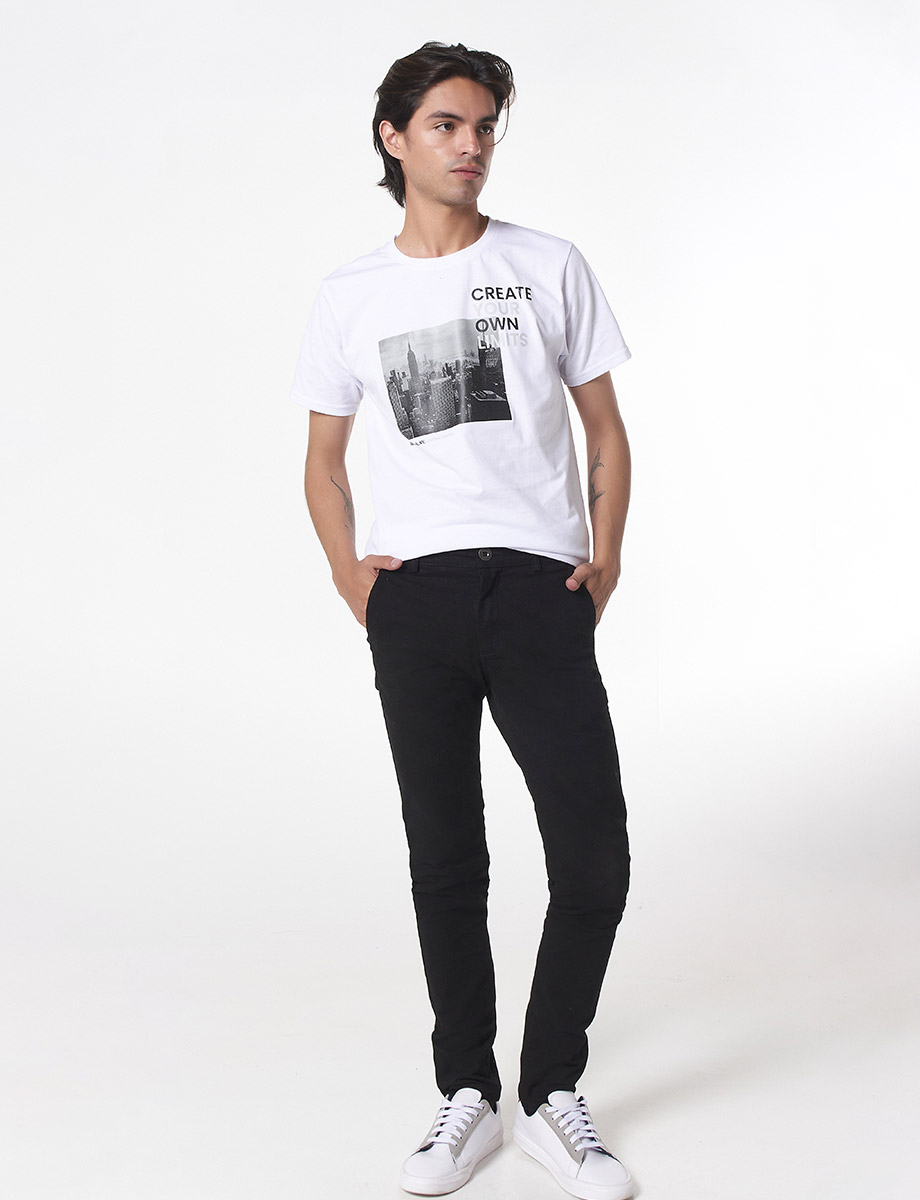 Pantalón Chino Negro
