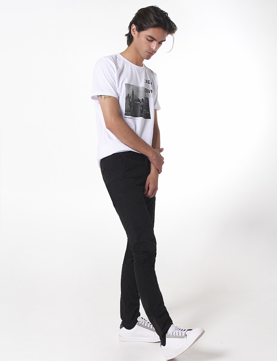 Pantalón Chino Negro