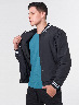 Chaqueta Bomber Negro