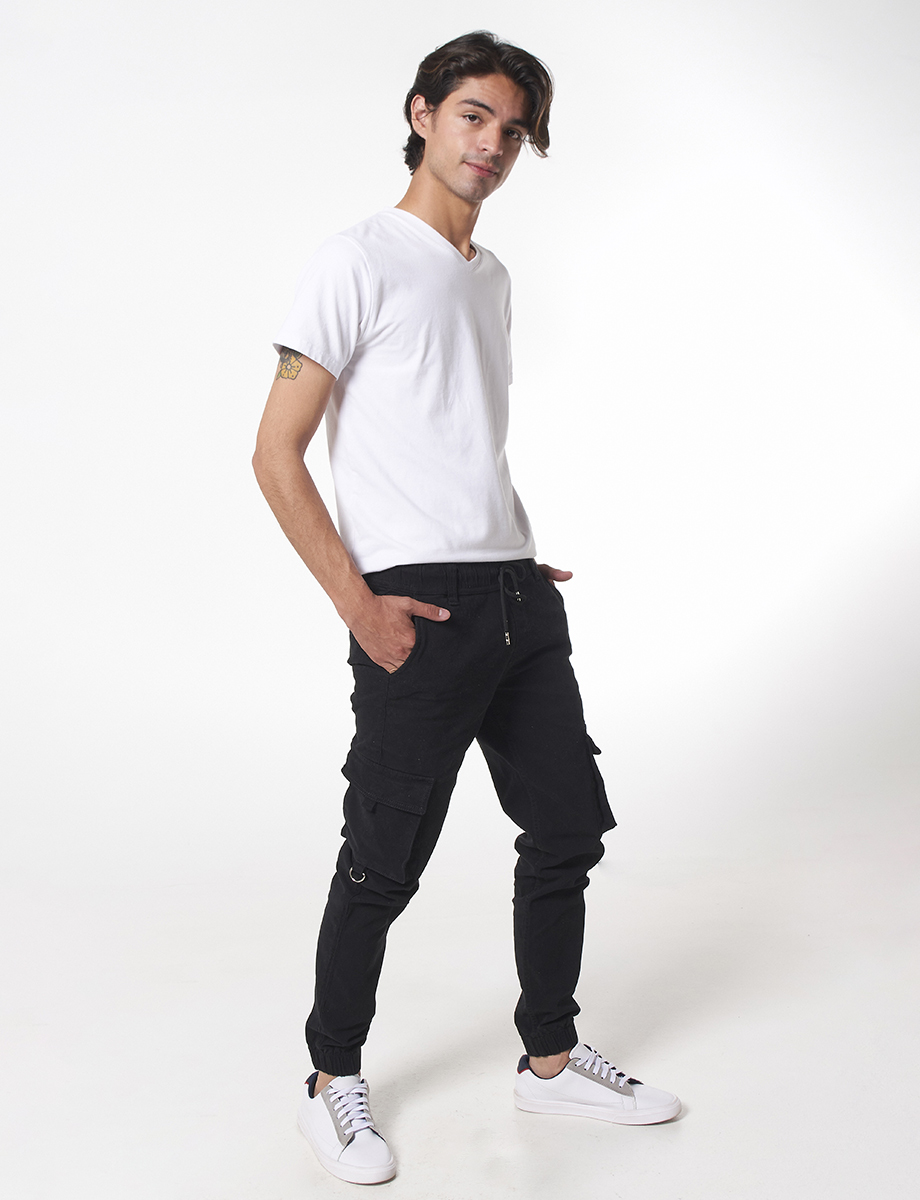 Jogger Cargo Negro