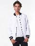 Chaqueta Bomber LLana Blanca
