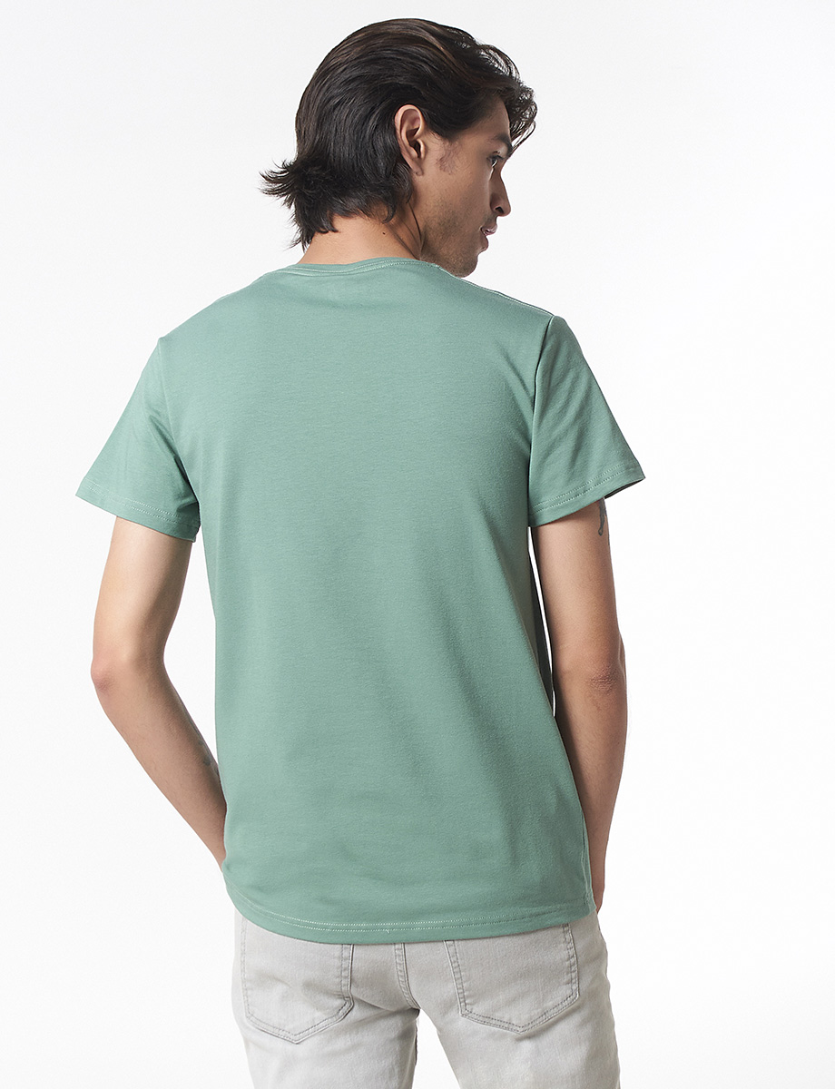 Camiseta Básica Verde Agua