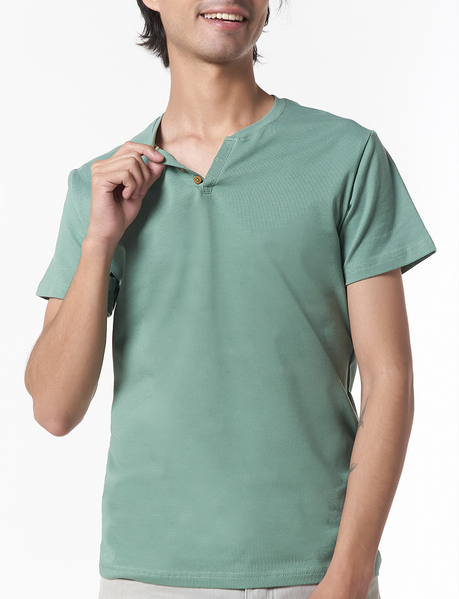 Camiseta Básica Verde Agua
