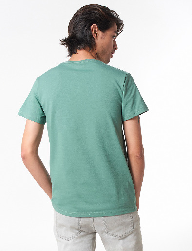 Camiseta Básica Verde Agua